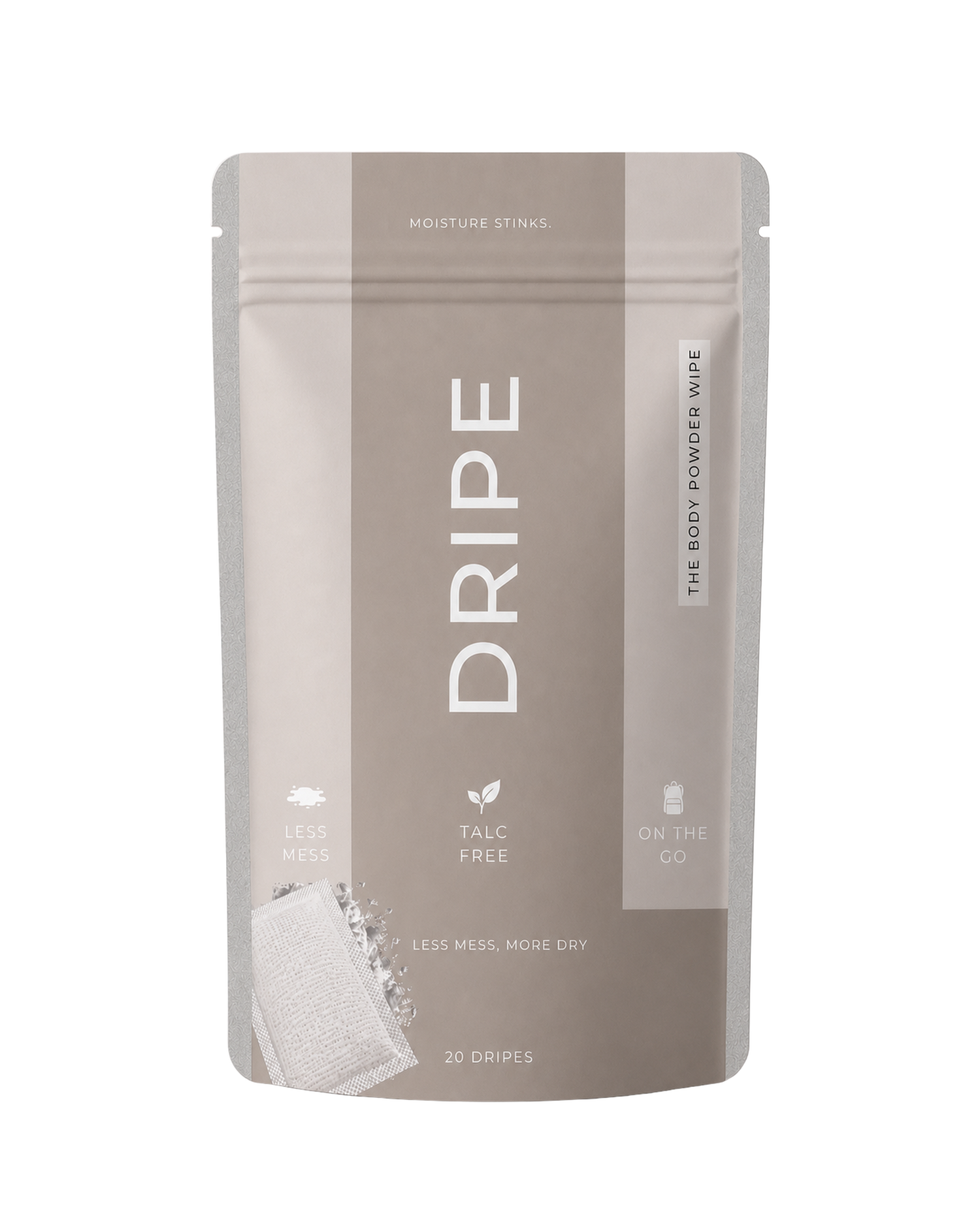 Dripe - Body Powder Wipe